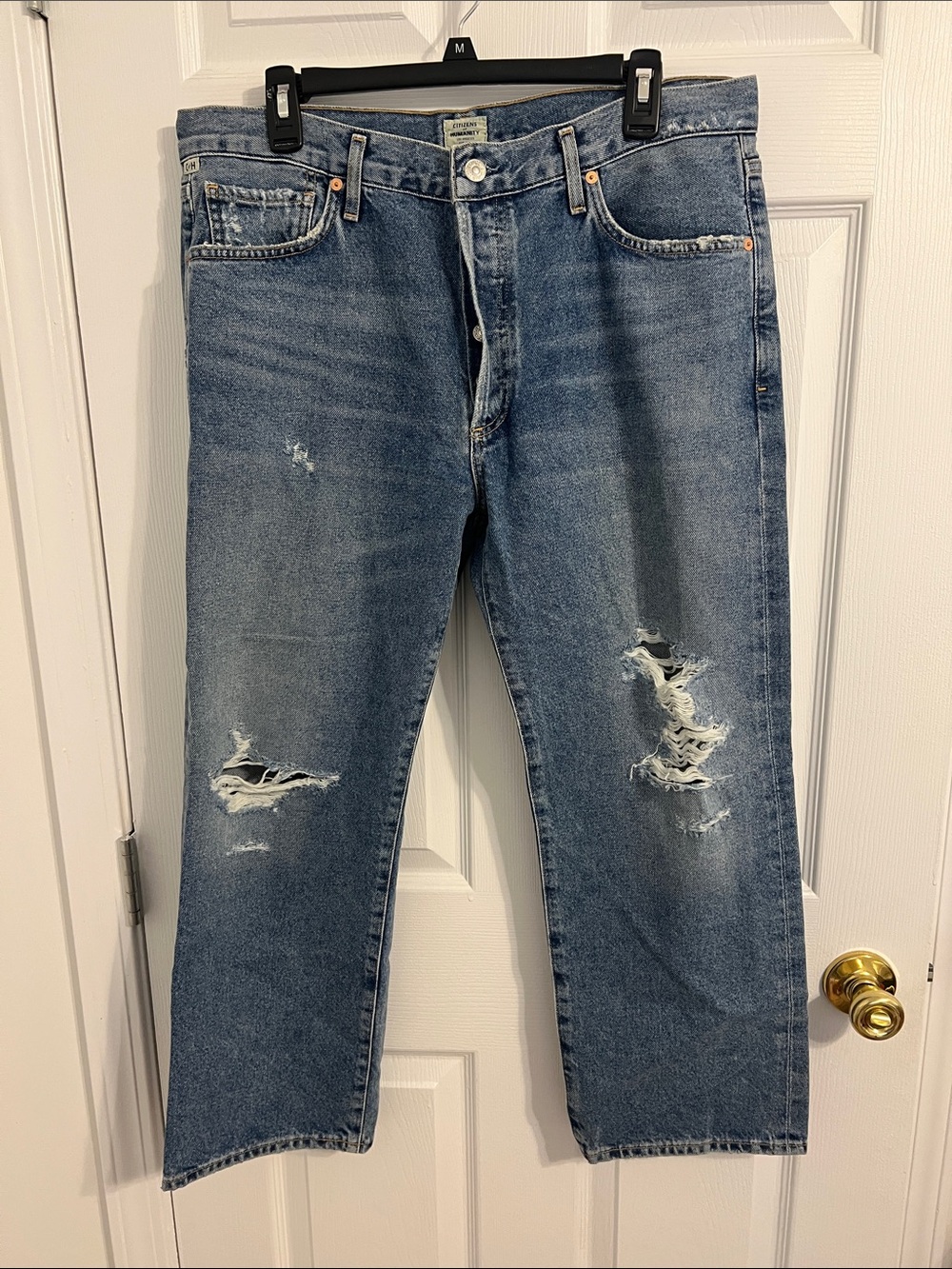 Citizens Of Humanity Emery High Rise Relaxed Crop Jeans